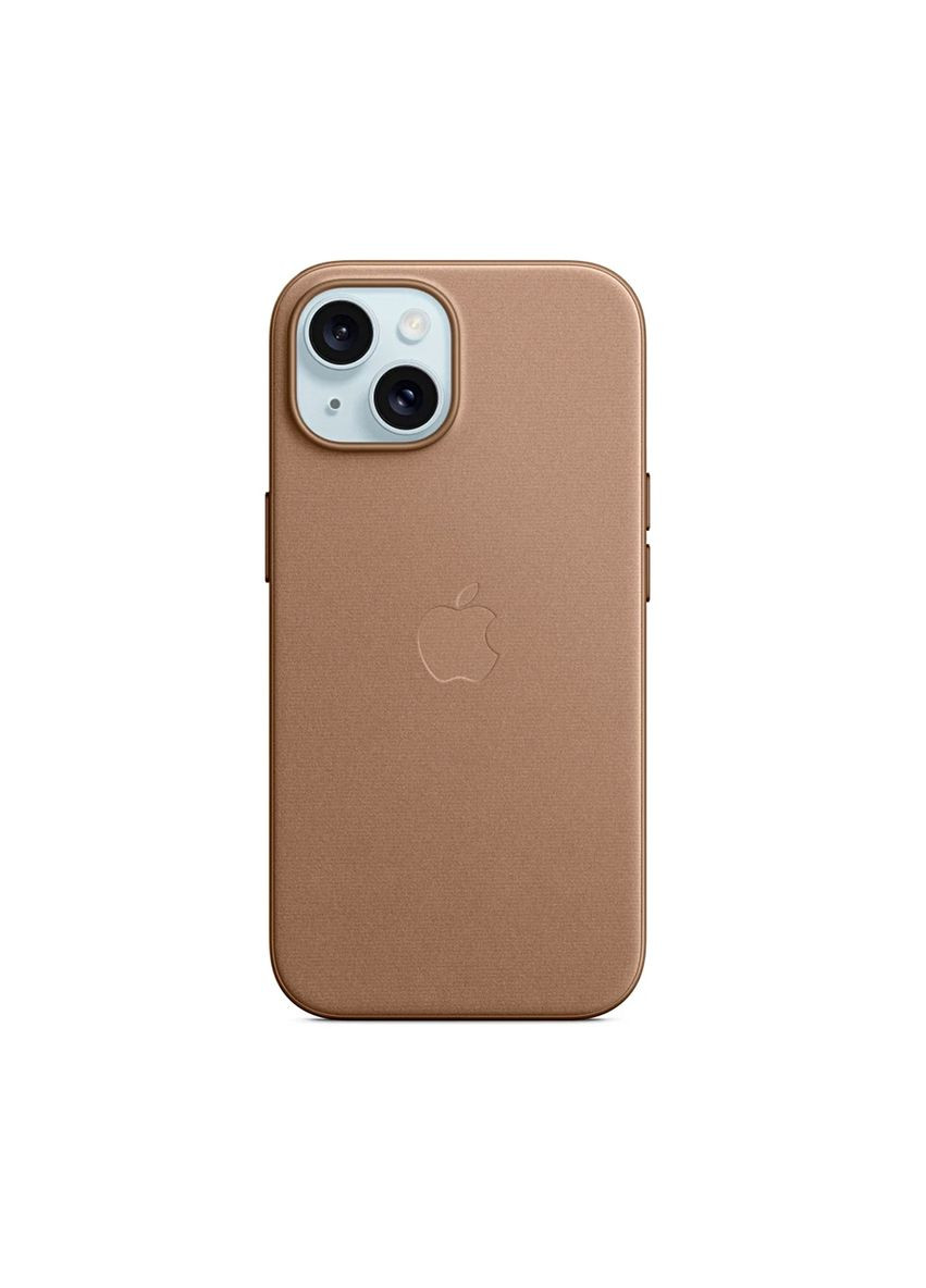 Чехол FineWoven Case with MagSafe Original for Apple iPhone 15 (OEM) - Taupe (ARM71973) PTR No Brand (327888697)