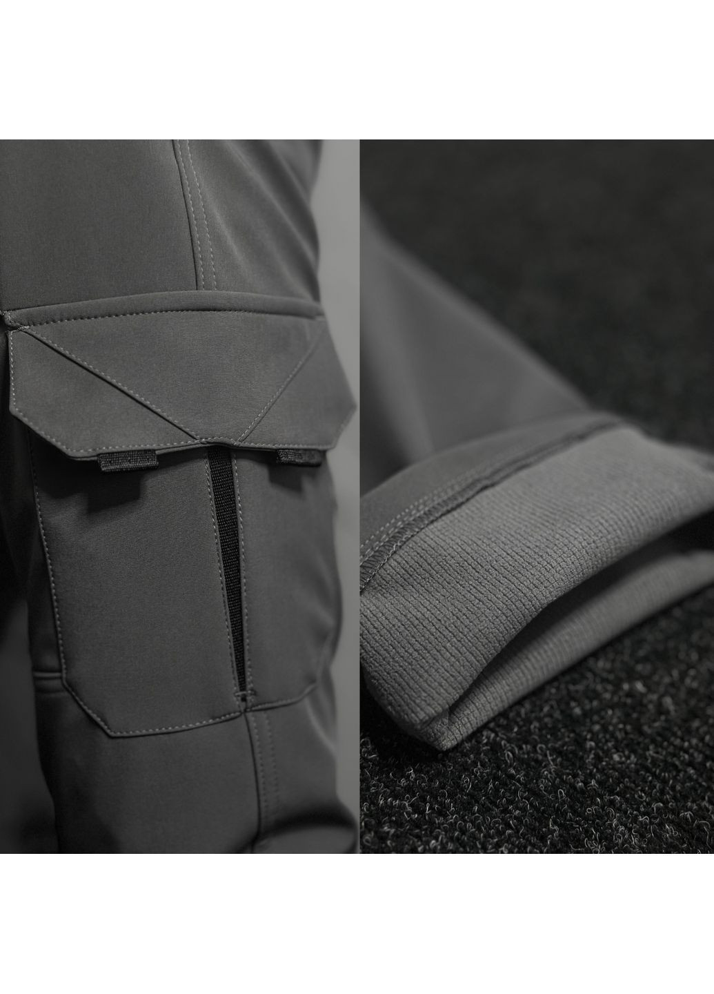 Серые спортивные, повседневный, кэжуал зимние джоггеры, карго брюки Rextim