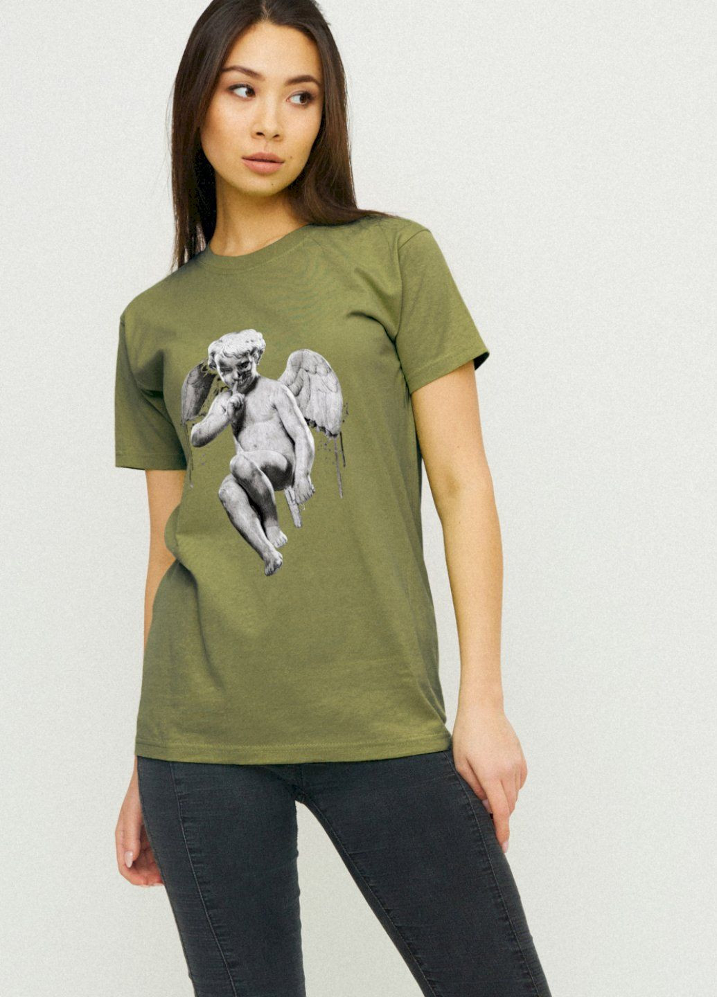 Футболка Boyfriend / дихаючий принт / YAPPI - (252385888)