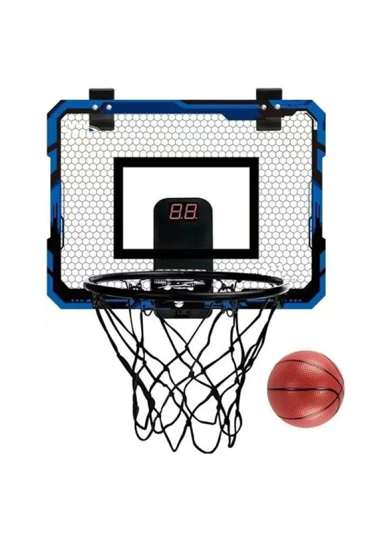 Дитячий баскетбольний набір з електронним табло, м'ячем та насосом No Brand - (362947560)
