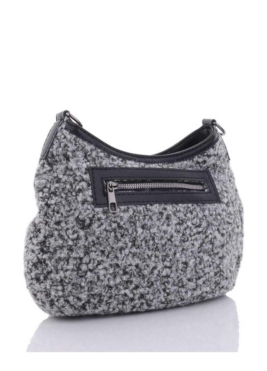 Женская сумка на цепочке из искусственного меха серого цвета с одним отделением "Агнес" WeLassie (298567246)