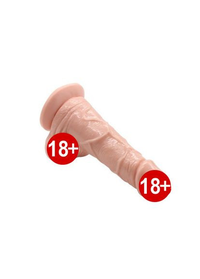 Фаллоимитатор Rodeo S13 вибратор с вращением на присоске с пультом управления телесный и черный No Brand (303886217)