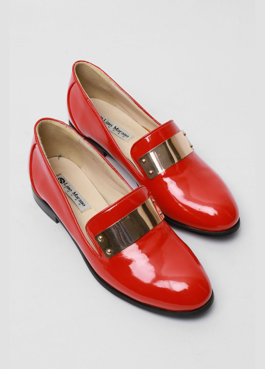Туфлі жіночі червоного кольору Let's Shop (294050443)