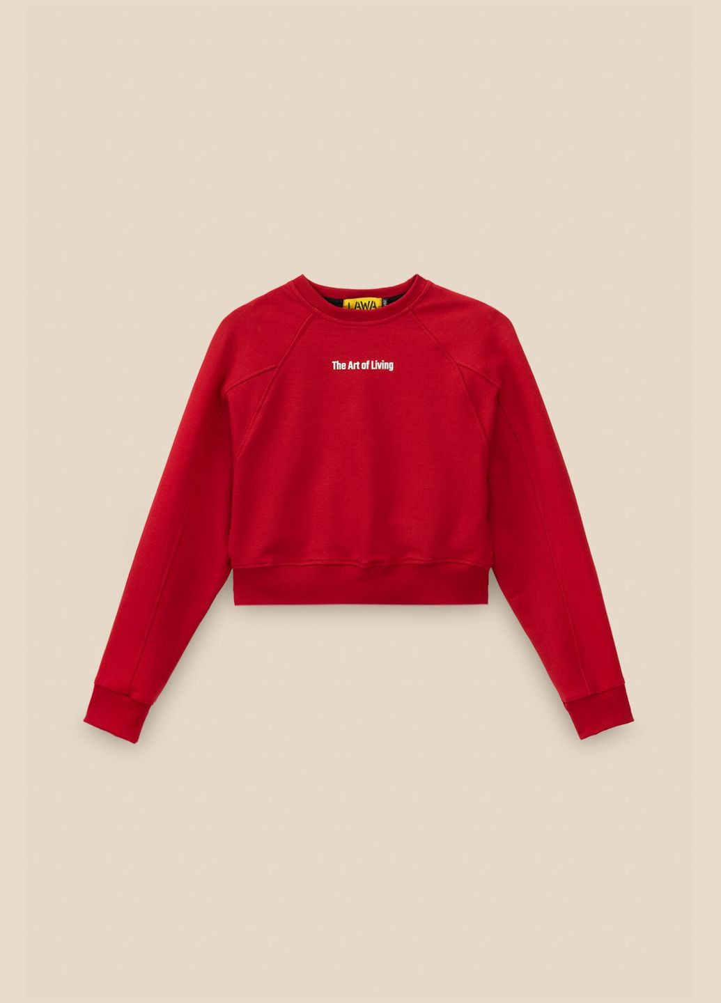 LAWA світшот з принтом для дівчинки p-gb02316 152 см shop (2000991061859) червоний повсякденний бавовна, поліестер