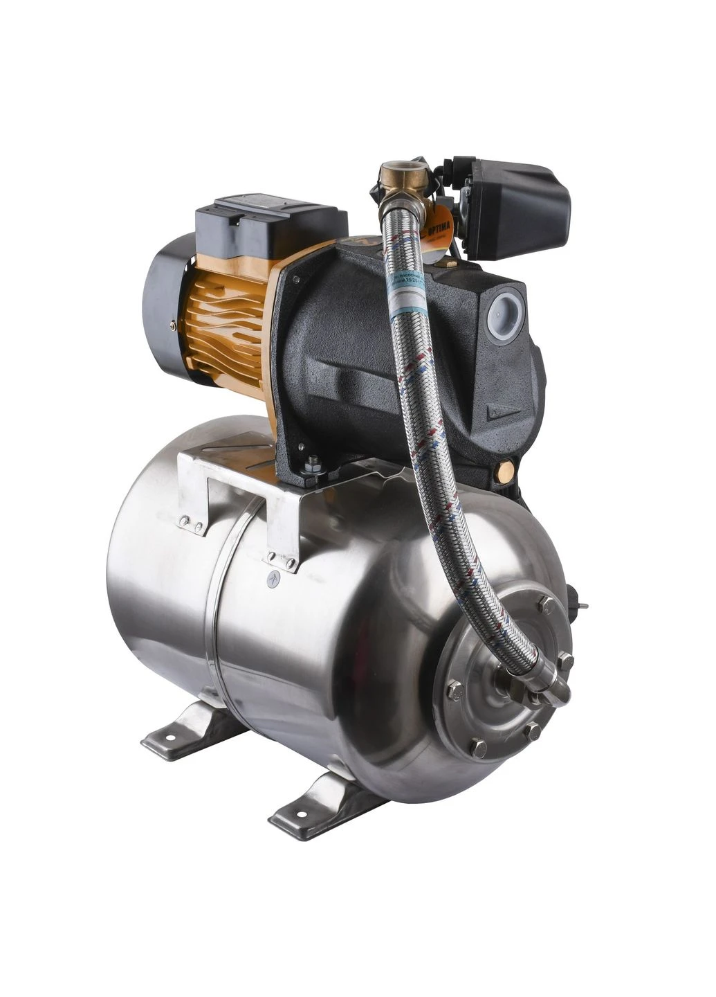 Насосная станция JET150-24INOX 1,3кВт чугун длинный на Гребёнке Optima (397071029)