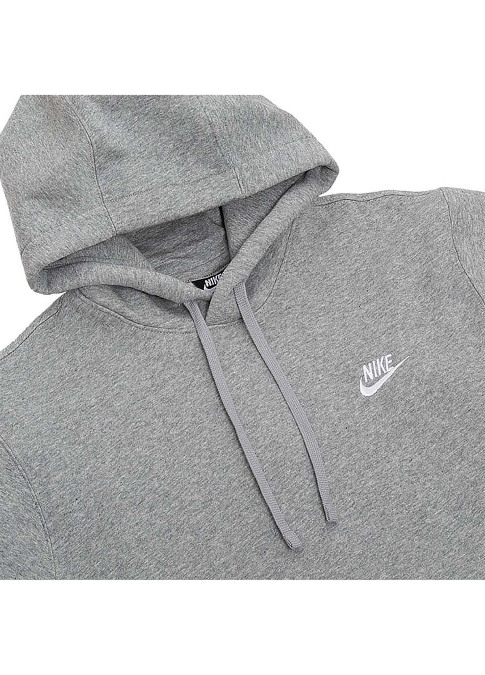 Чоловіче Худі CLUB HOODIE PO BB Сірий Nike (367593374)