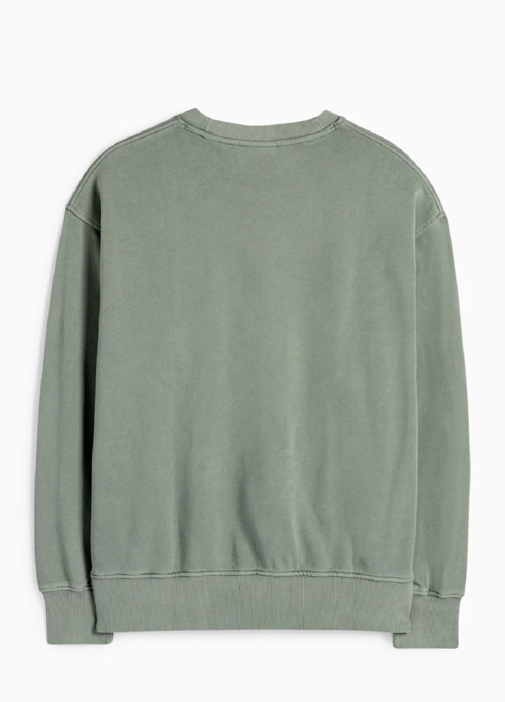 Зеленый свитшот C&A надпись (361675909)