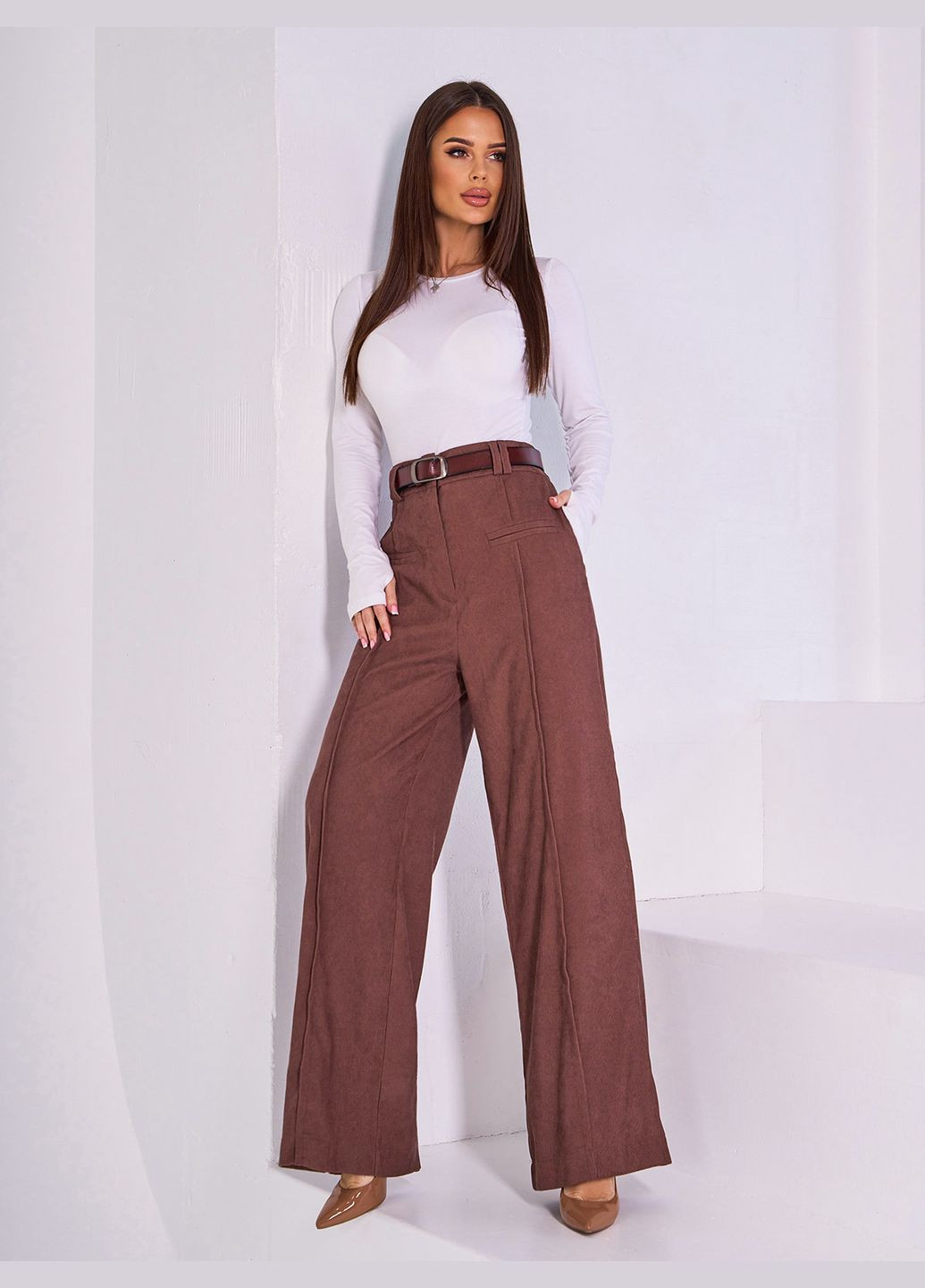 Жіночі брюки ISSA PLUS 15038 (317243648)