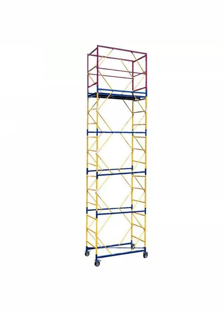 Вишка-тура КОМПАКТ-М 4+1 (7 м, 0.8x1.7 м) з полегшеною базою (25671) VIRASTAR (330144868)