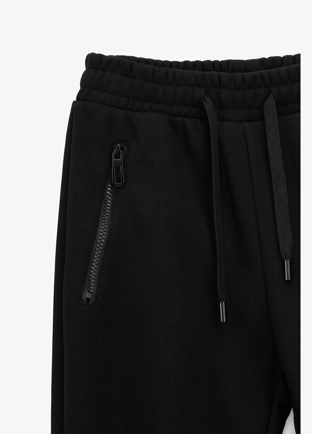 Черные спортивные демисезонные брюки Неслухнянки