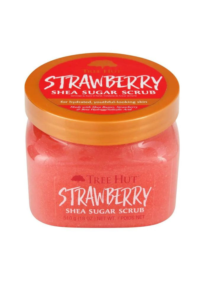 Скраб для тела Strawberry Shea Sugar Scrub, 510 г Tree Hut (316566145)