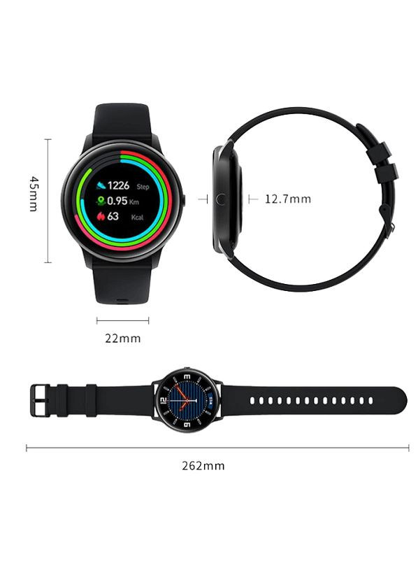 Смартчасы iMilab KW66 Smart Watch черные Xiaomi (282001373)
