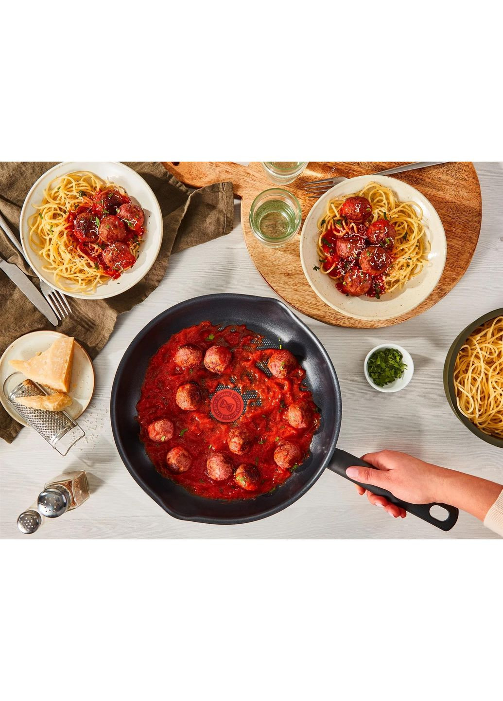 Сковорода с крышкой Day by Day 20 см (B5580223UA) Tefal (351855567)