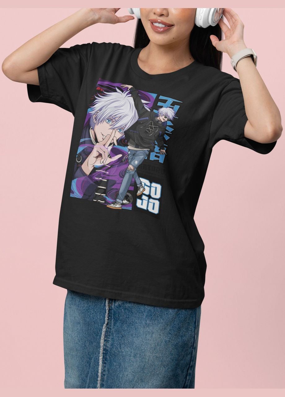 Футболка женская Аниме "Магическая битва" белая Mishe - (307795627)