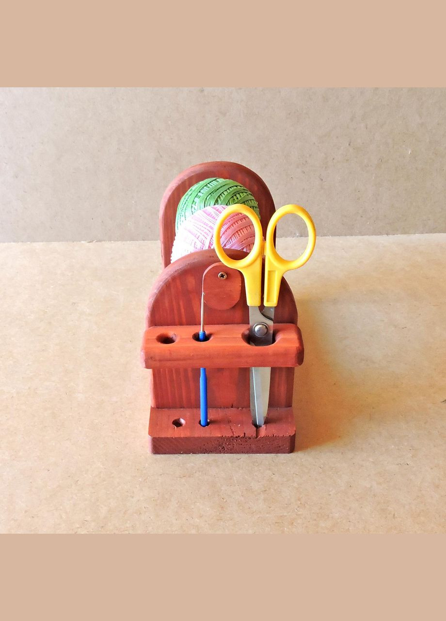 Органайзер для пряжи из дерева Ангора коралл (ПДВ-000114) No Brand (328910149)