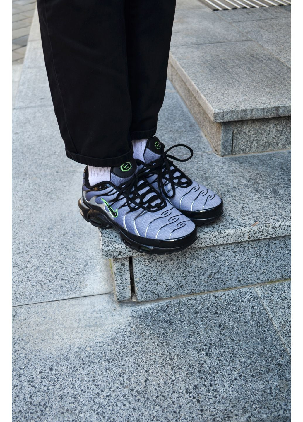 Комбіновані Осінні кросівки чоловічі nike tn plus dark blue найк аір макс тн плюс No Brand