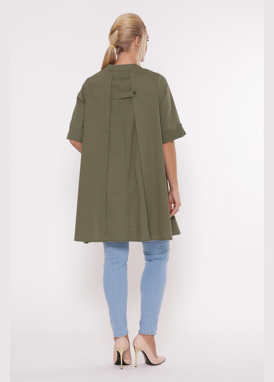 Оливковая повседневный рубашка Vlavi