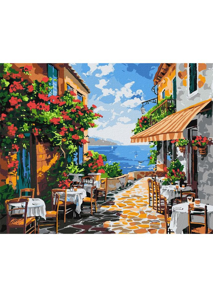 Картина за номерами "Тихий куточок" Ідейка KHO3654 IDEYKA (341541156)