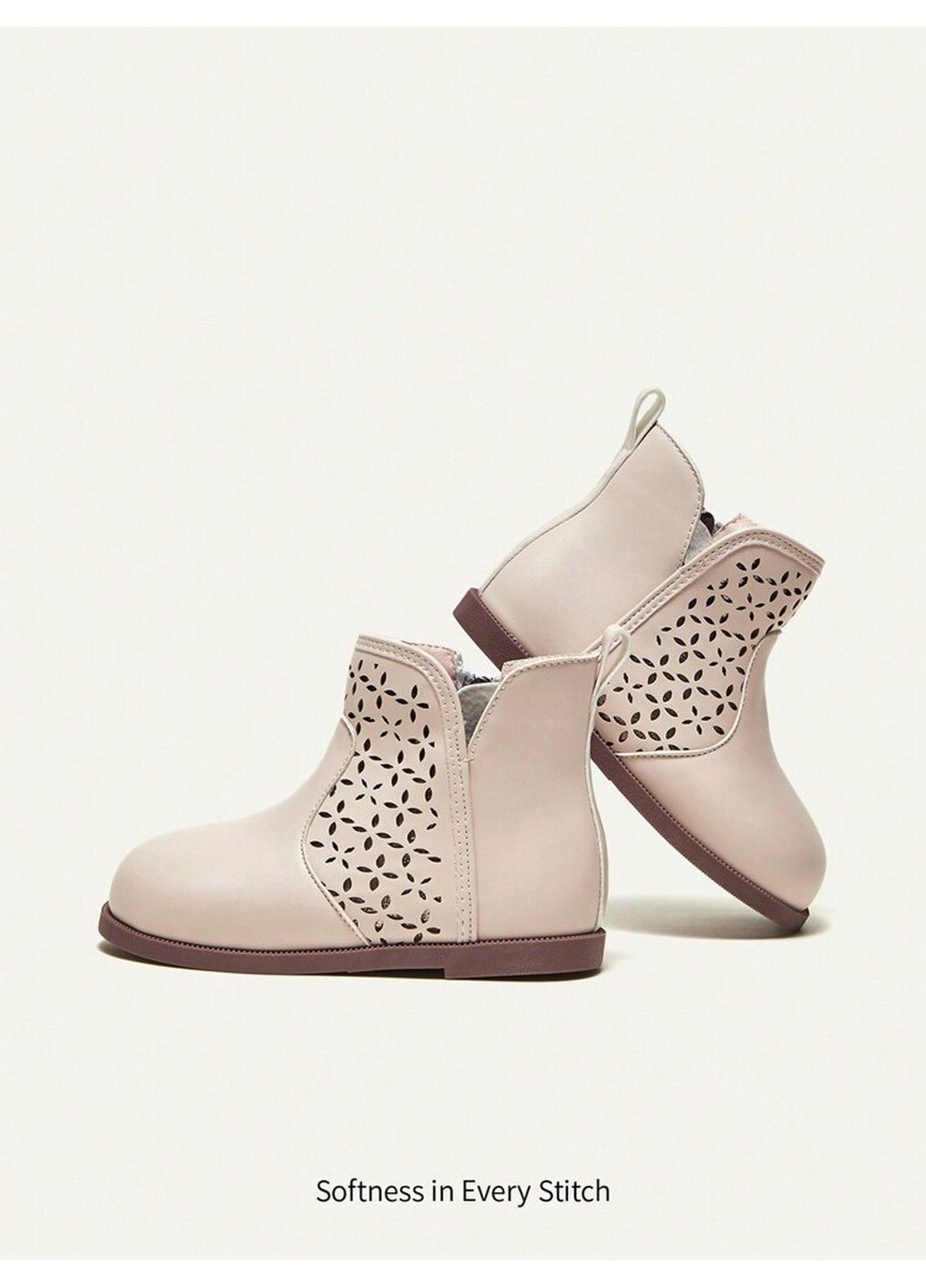 Бежевые сапоги SHEIN