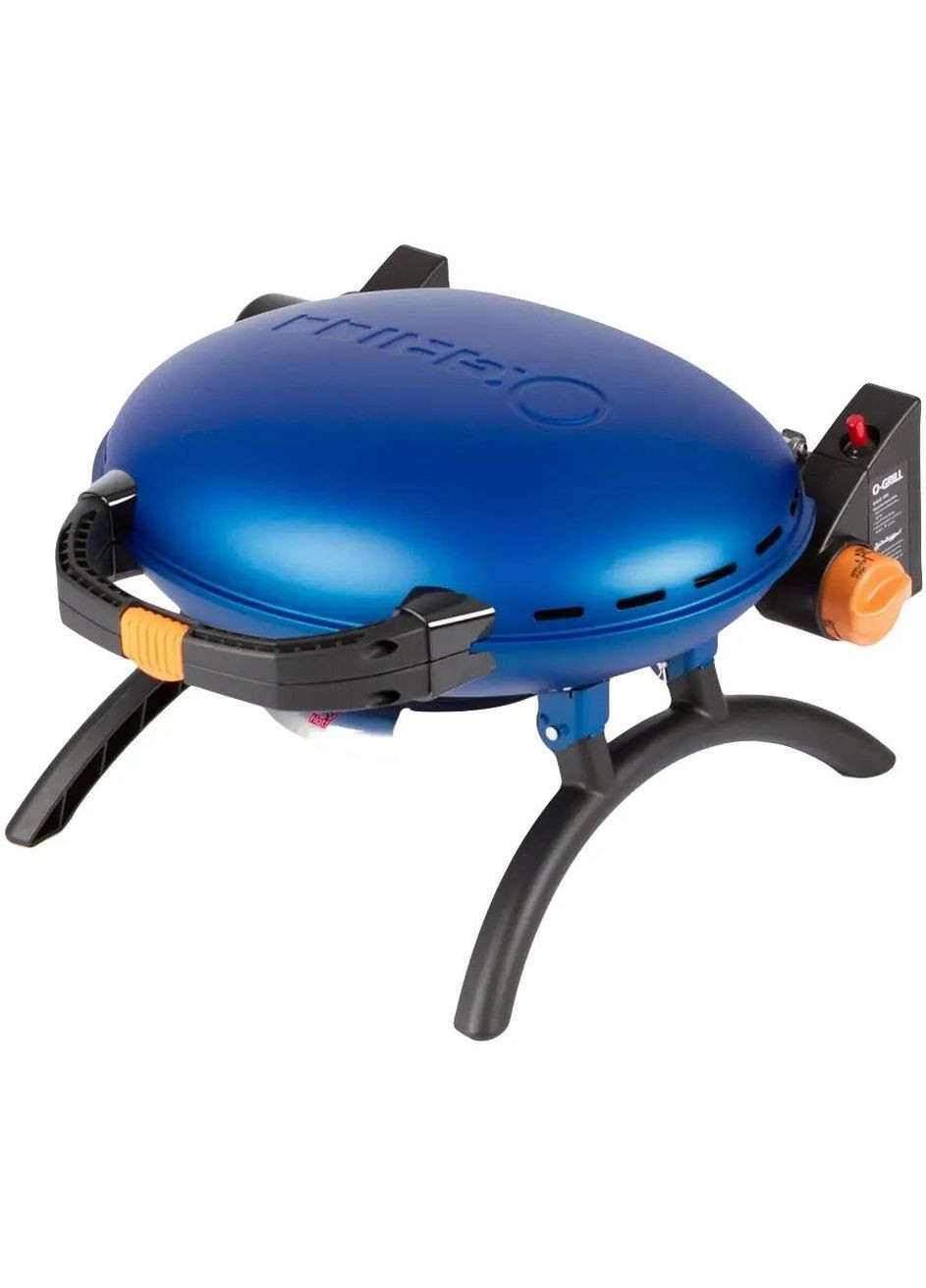 Гриль O-GRILL 600Т портативний /переносний /газовий Синій No Brand (316440301)
