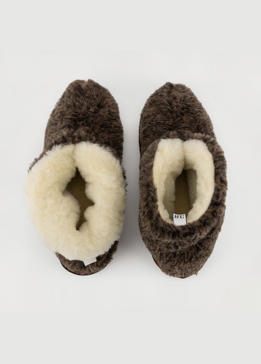 Коричневые тапочки-сапожки 6661 коричневый (2000989186106a) shop (2000989186106) No Brand