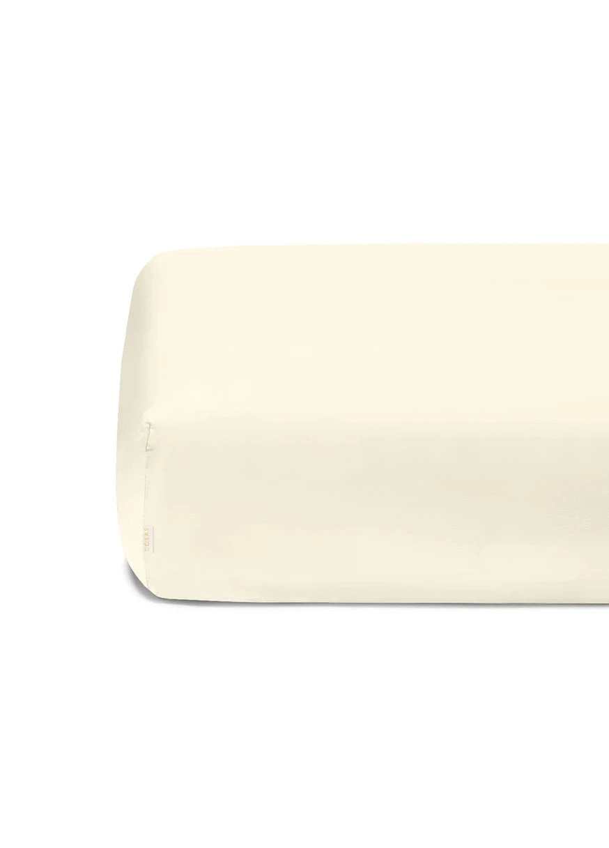 Євро постільна білизна з простирадлом на резинці VANILLA CREAM (4822052389379) Cosas (393208595)
