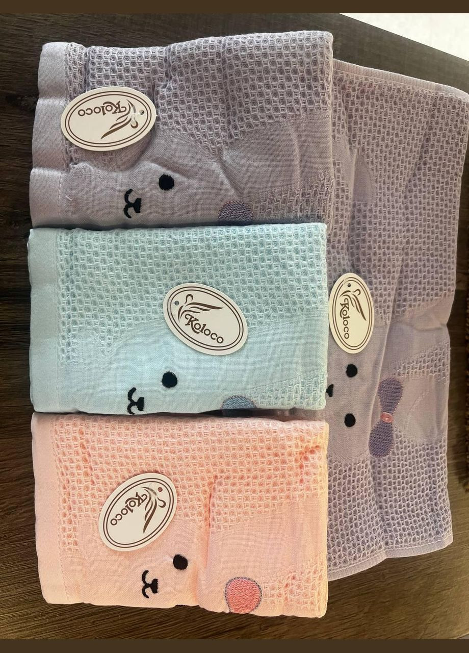 Набір рушників кухонних лляні 35х75 см 12 штук (П4К4-AL-kuhnya-001) No Brand однотонний комбінований