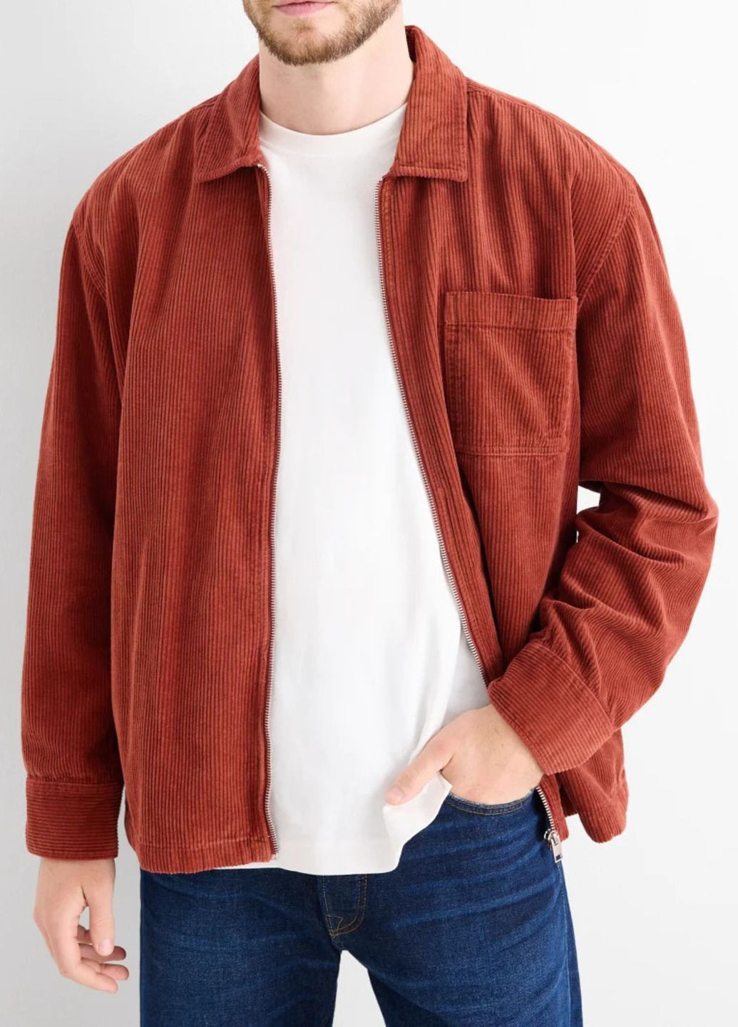 Помаранчева демісезонна куртка C&A