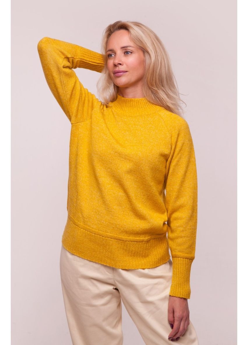 Желтый демисезонный джемпер, цвет жёлтый Nita
