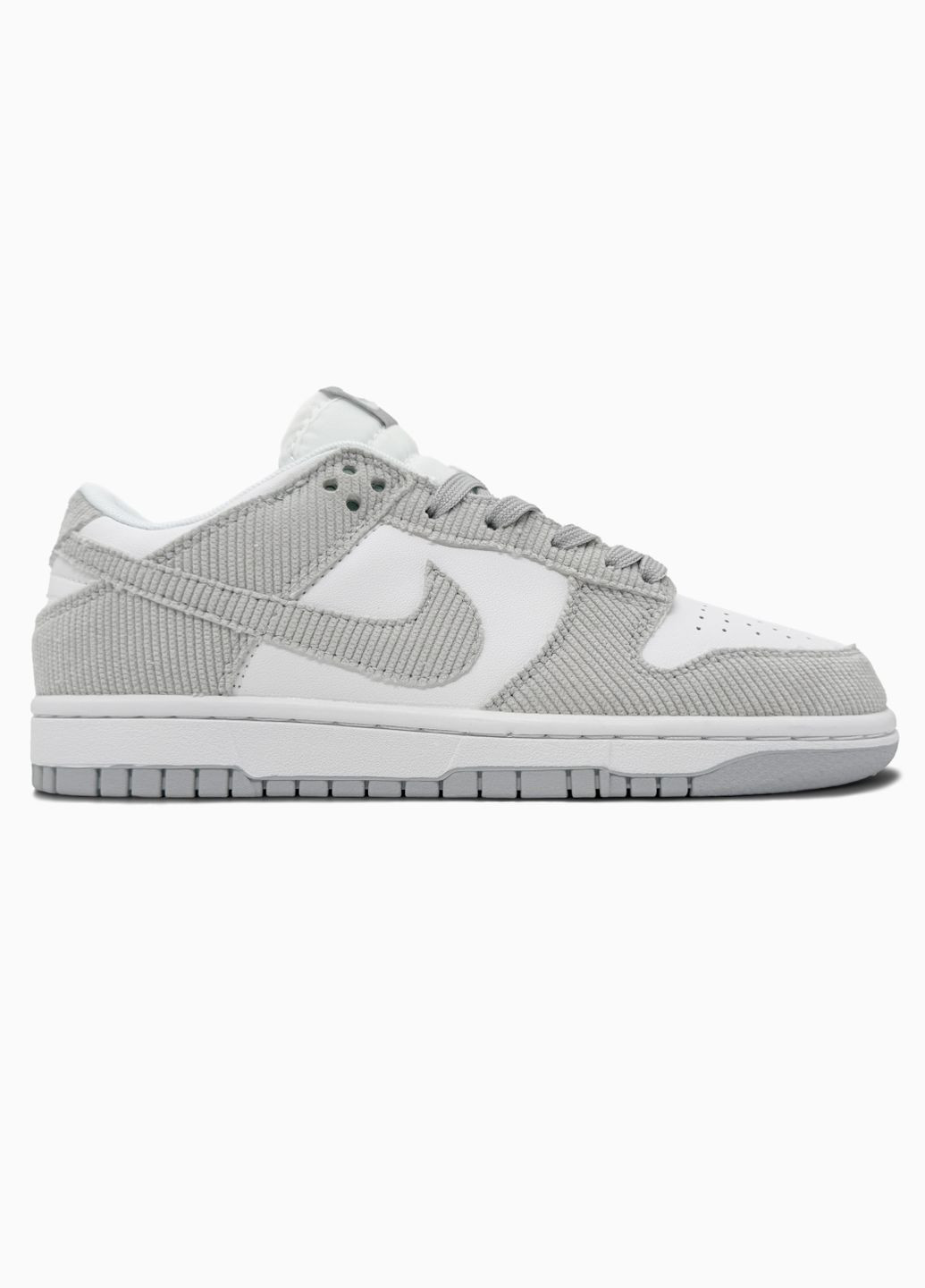 Кросівки жіночі Nike SB Dunk Low Grey White | Найк СБ Данк сірі No Brand сірі демісезони (342080208)