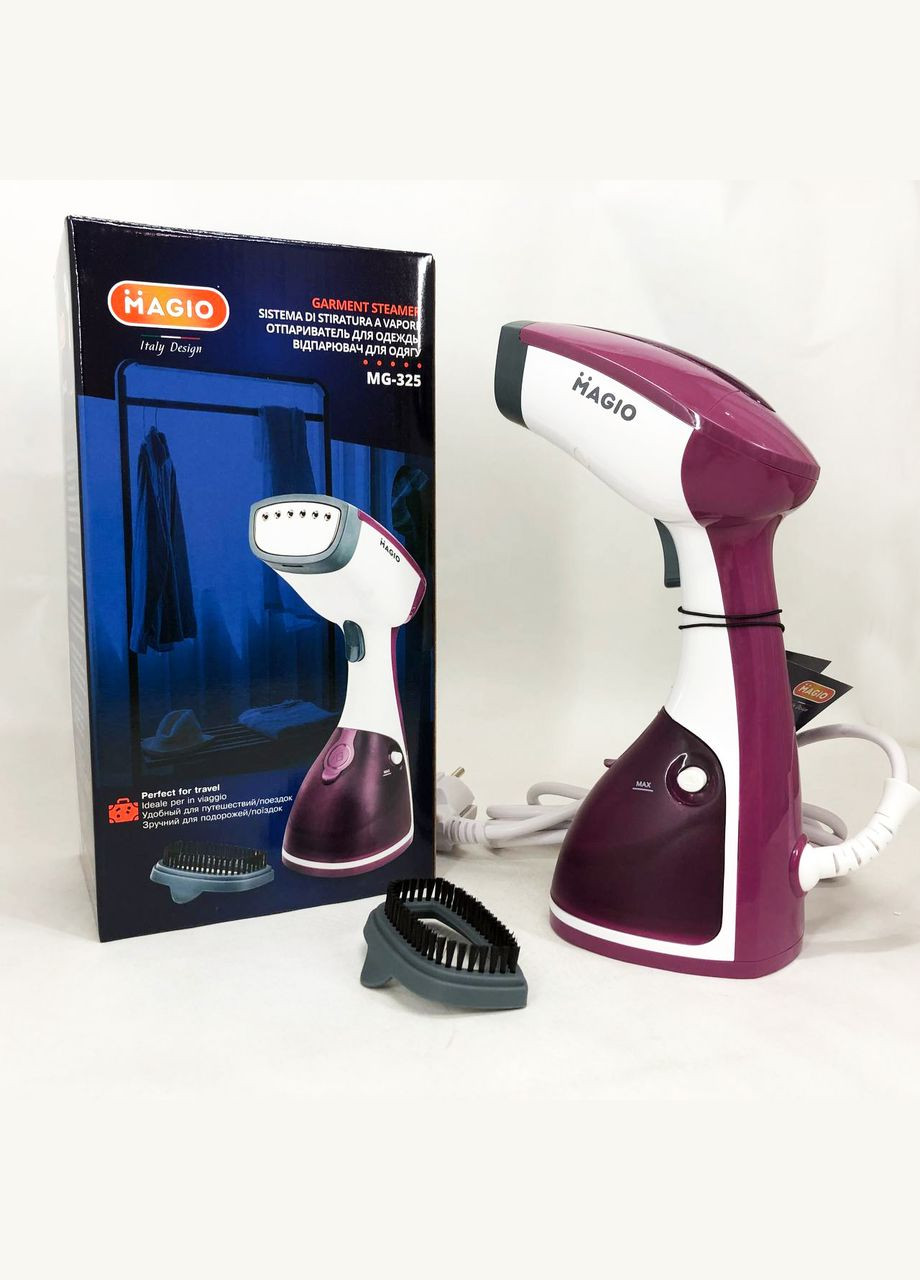 Отпариватель MG-325, Отпариватель паровая щетка, Парогенератор вертикальный для отпаривания одежды Magio (364664062)