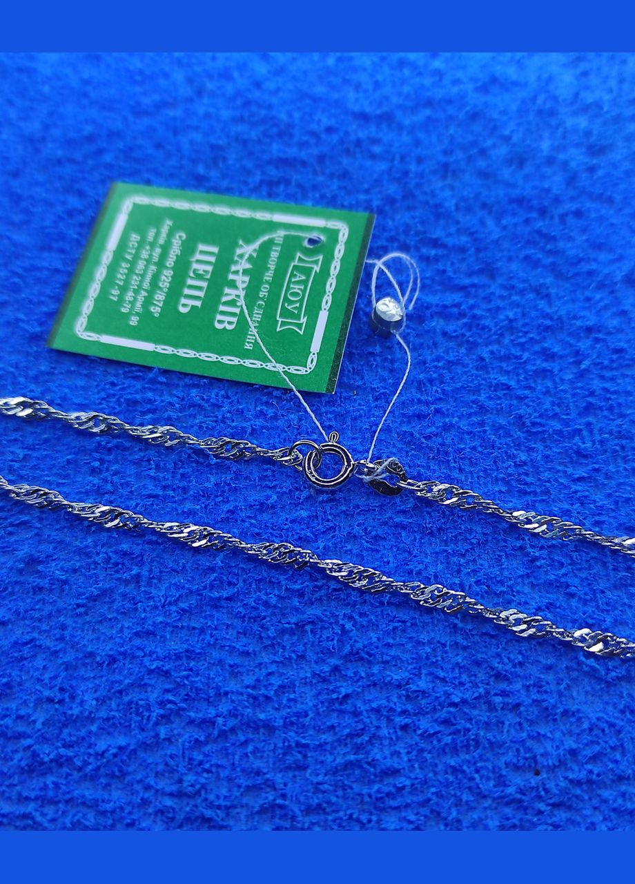 Серебряная женская цепочка плетения Нона Shiny 040 450 3.3 см No Brand (332806759)