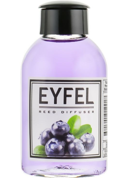 Аромадифузор "Чорниця" Reed Diffuser Blueberry 110ml (687355-29221) Eyfel Perfume (368603102)