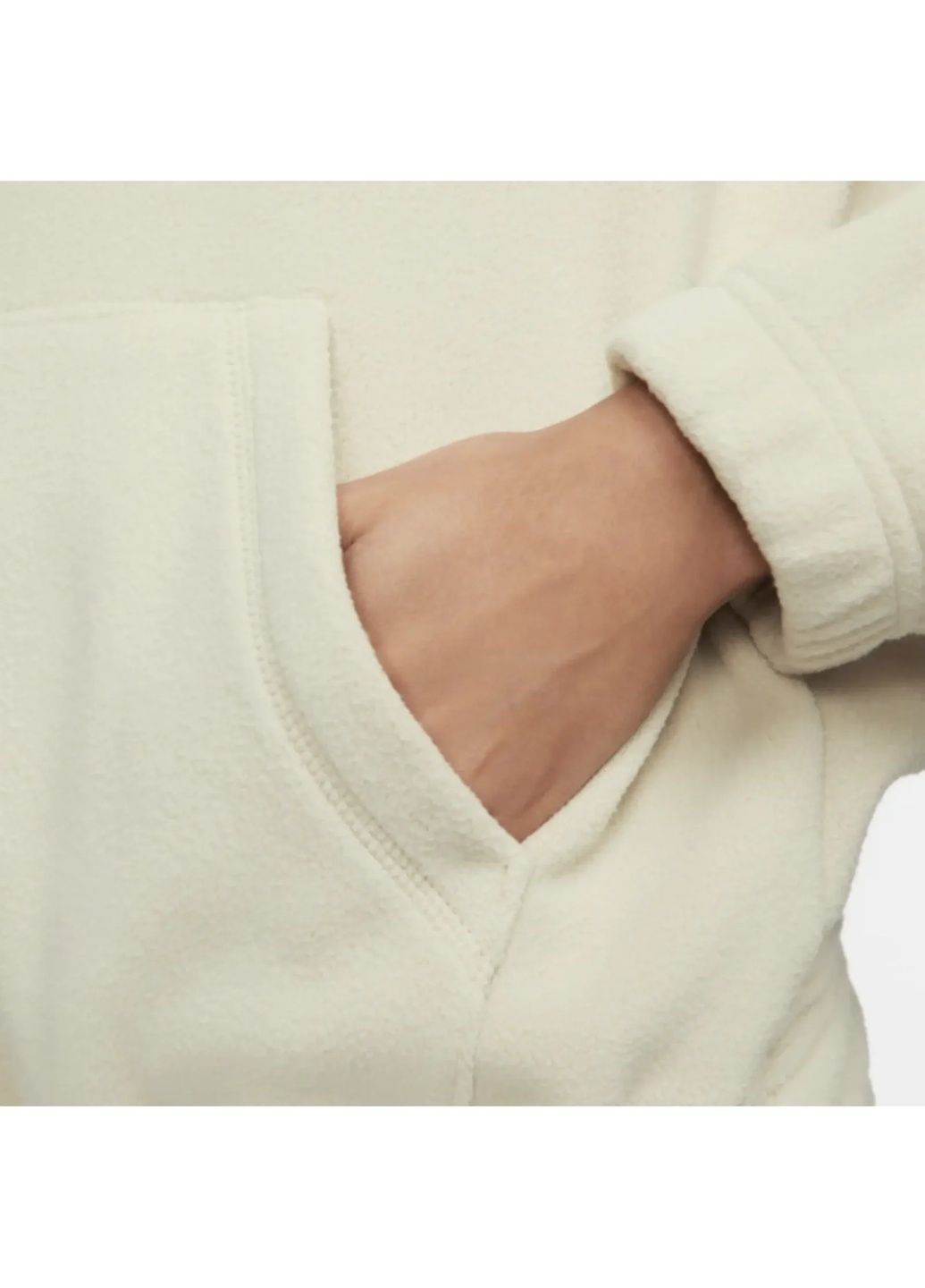 Худі жіноче Sportswear Pullover Fluffy Therma Warm Hoodie Beige Nike (365962208)