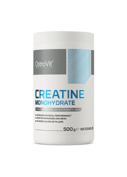 Креатин моногідрат Creatine Monohydrate 500 г (смак зелене яблуко) Ostrovit (348139300)