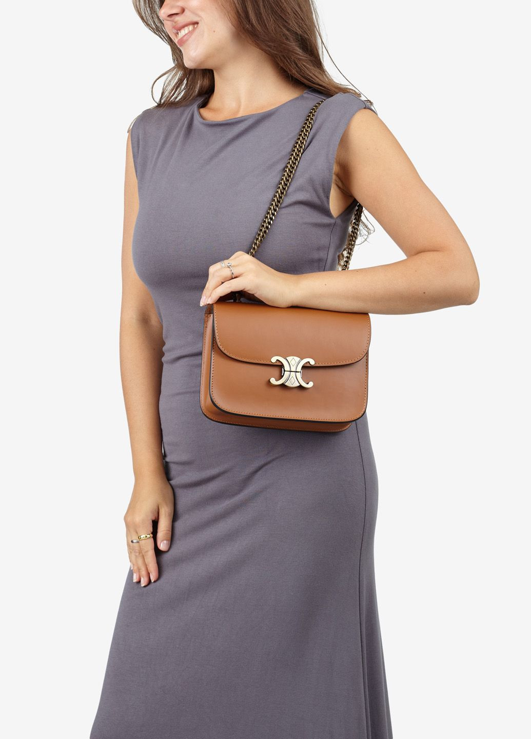 Сумка женская кожаная кросс-боди маленькая Сrossbody Regina Notte (305076403)