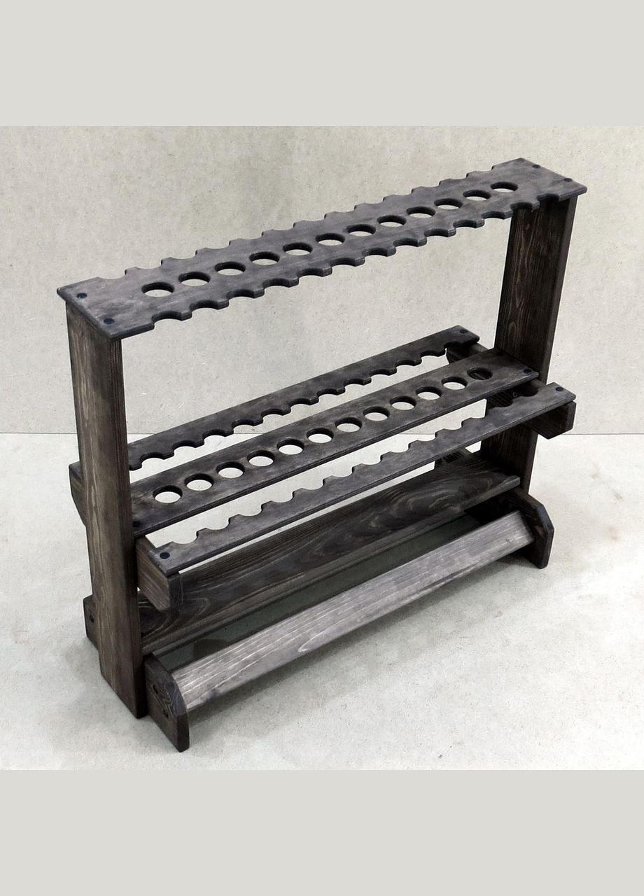 Органайзер для удочек из дерева Баскунчак мокко (РЫБ-000410) No Brand (328911695)