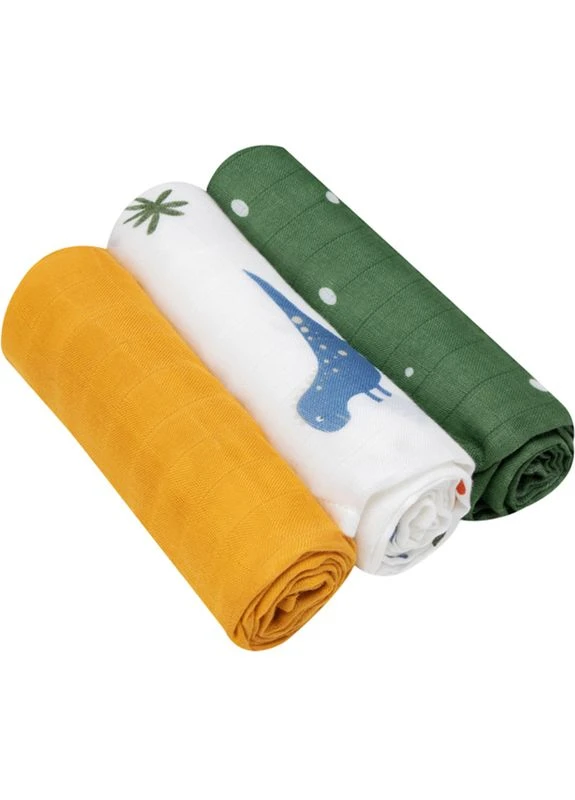 Набор пелёнок Dino Bamboo Box Multicolor (LO-DINO BAMBOO BOX Multicolor) Lionelo (379871484)