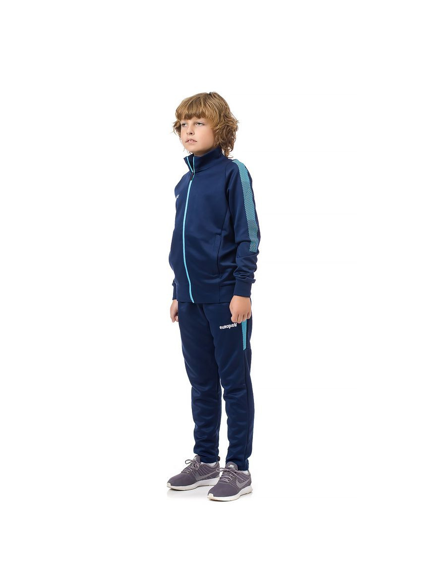 Спортивный костюм для детей Limber Up Kid 2101 Long zipper темно-сине-голубой ( ) Europaw (368670020)