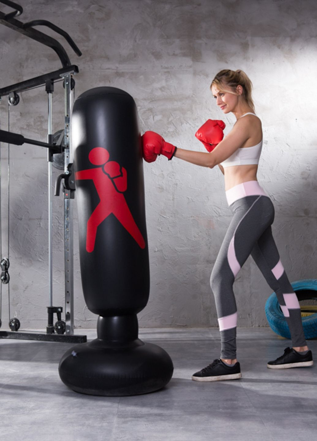 Груша надувная боксерская (ГБ-101-1) No Brand (315487740)