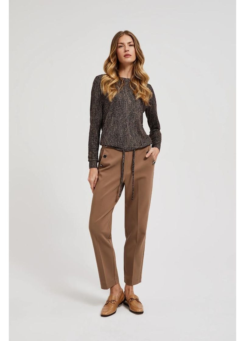 Черный зимний свитер Moodo