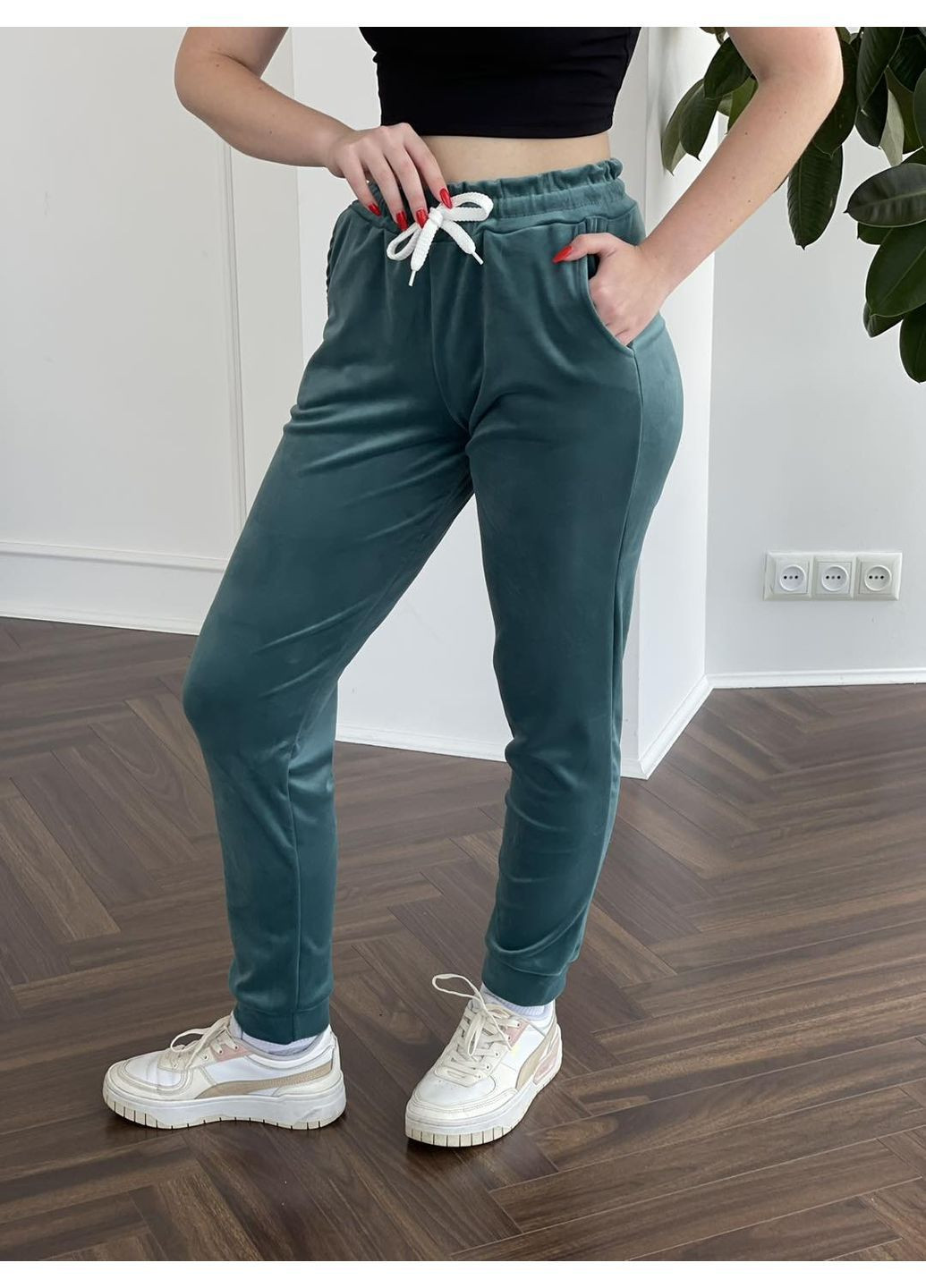 Штани велюрові No Brand (370567342)