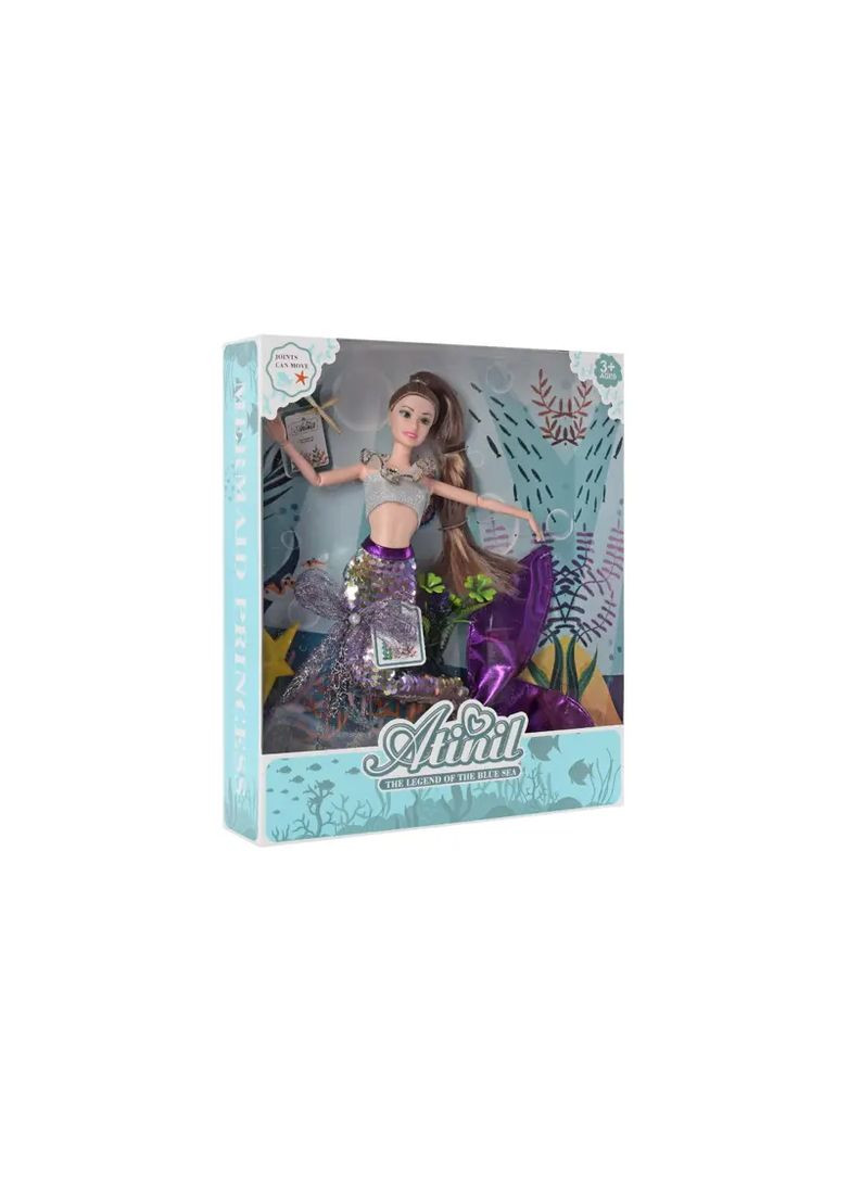 Кукла русалка с дельфином детская в ассортименте WX136-5 YG Toys Лял1365 (370652199)