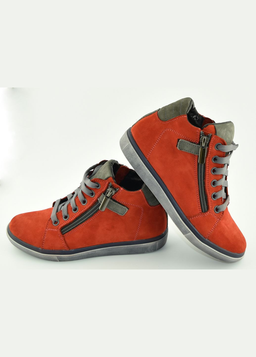 Напівчеревики підліткові спорт 87020/15/7ут, 21,5, Червоний Bistfor (325221523)