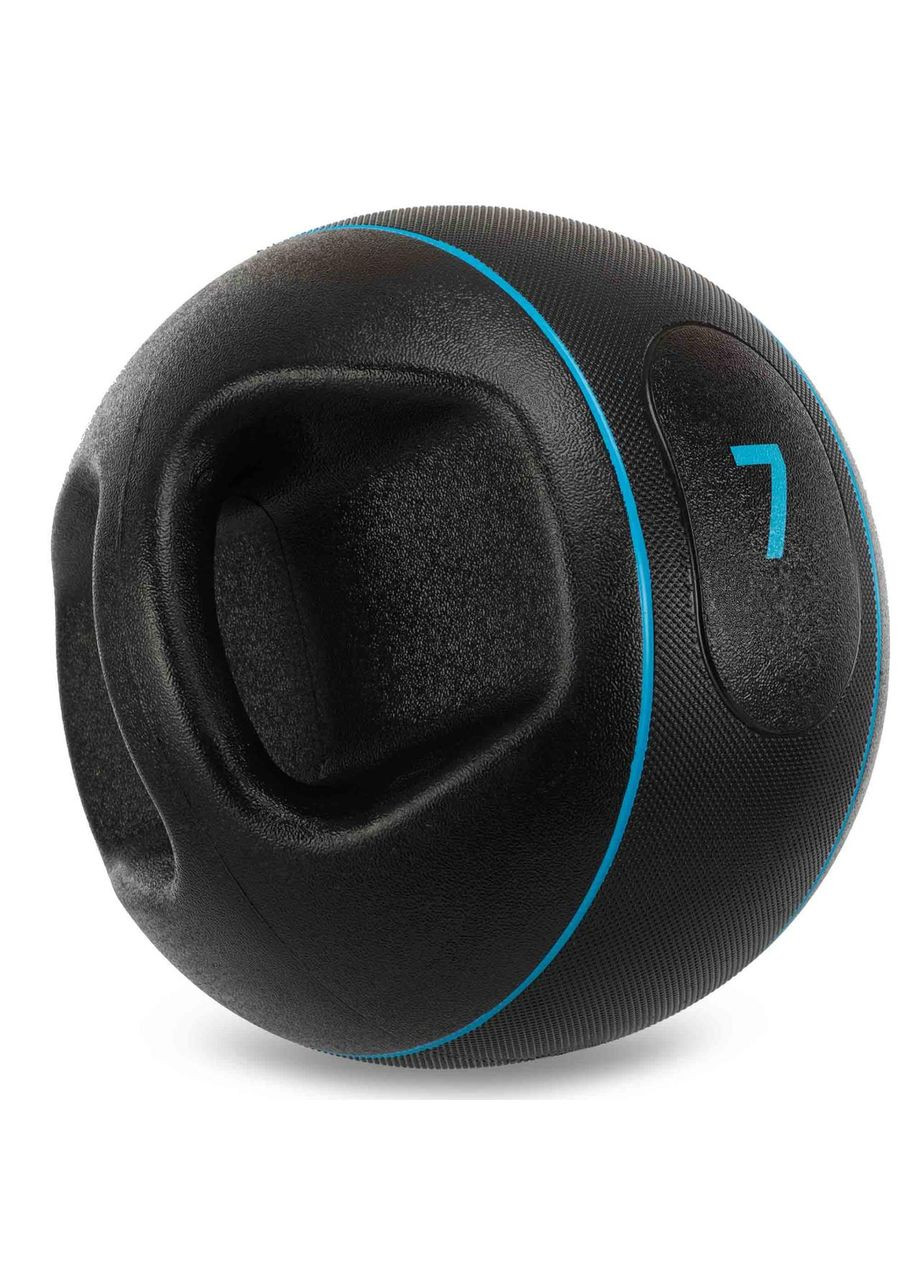 Медбол мяч медицинский двуручный с хватами Medicine Ball LP8111-6 6кг (резина, d-27,5см, ) LiveUp (361436105)