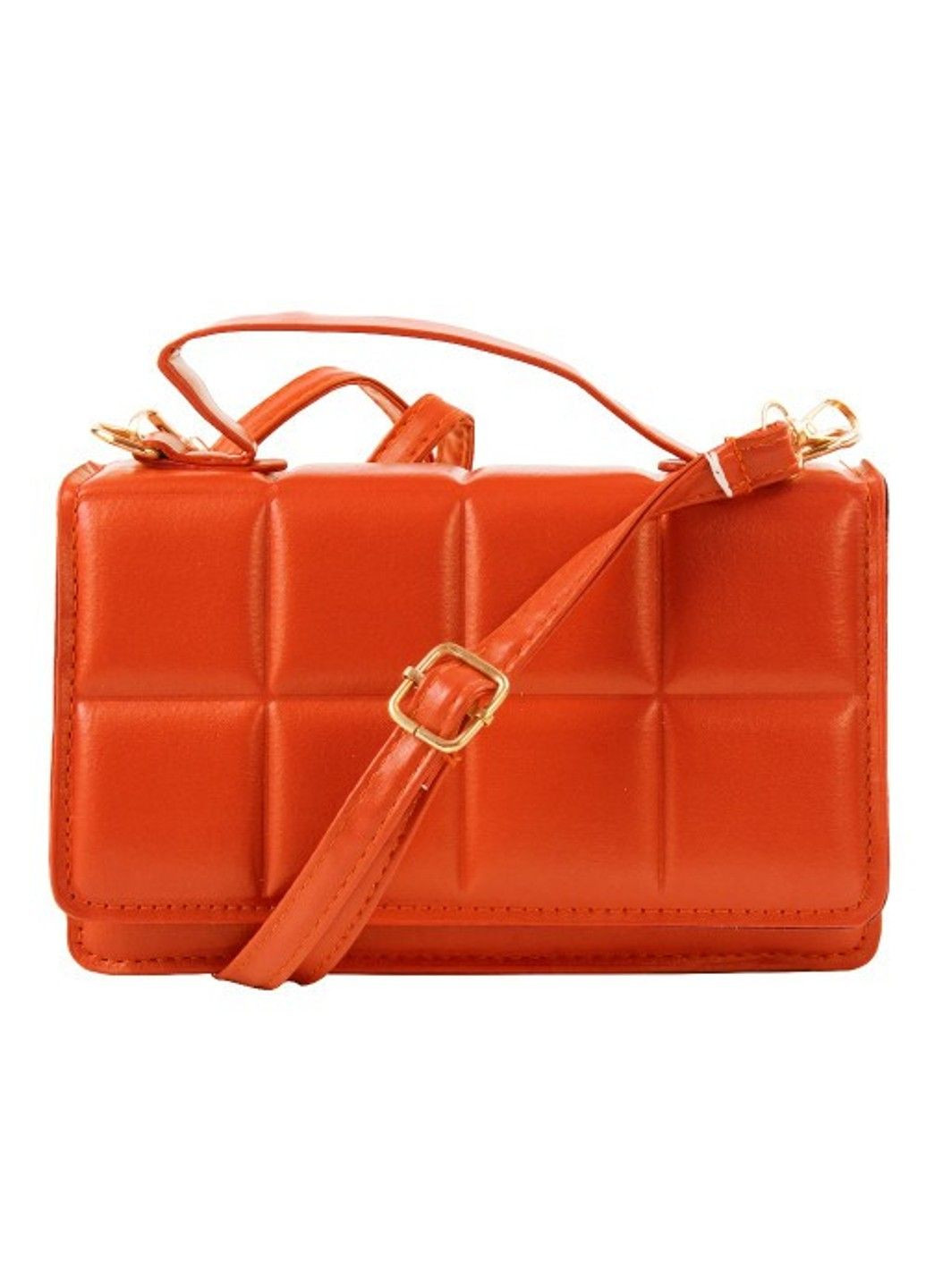 Женский клатч из кожезаменителя 5DETAA308-orange Valiria Fashion (346818636)