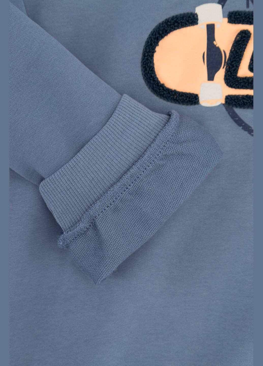 Yuki світшот для хлопчика колір синій цб-00270881 синій трикотаж