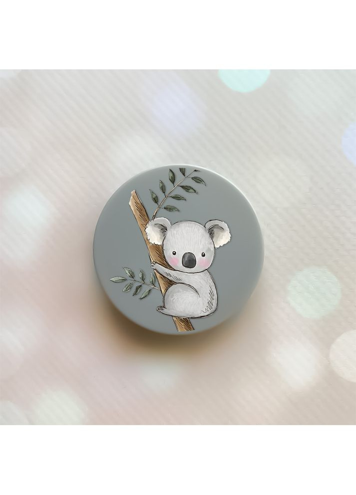 Тримач для смартфона / планшета попсокет Popsocket Сірий:: Коала (принт 132) Creative (360668157)