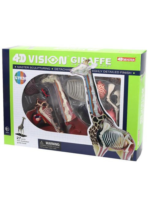 Объемная анатомическая модель Жираф, 27 деталей () 4D Master FM-622011 (328401897)