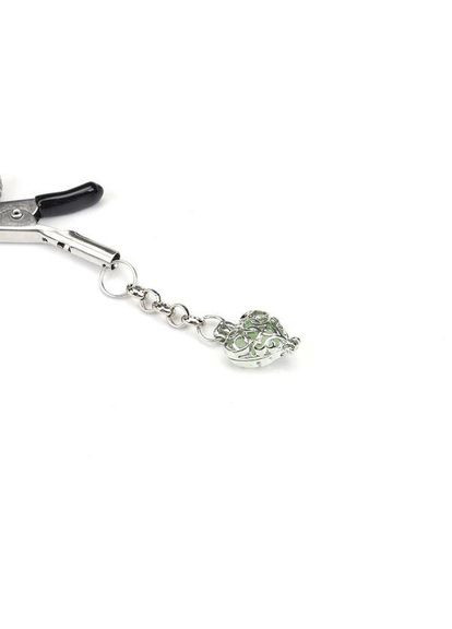 Зажимы для сосков Liebe Seele Glow-in-dark Nipple Clamps Green No Brand (328202387)
